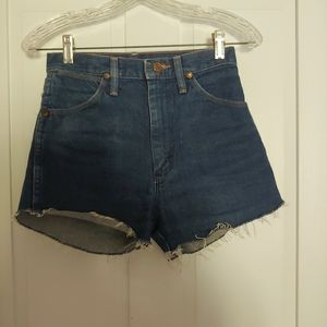 Vintage wrangler cut offs